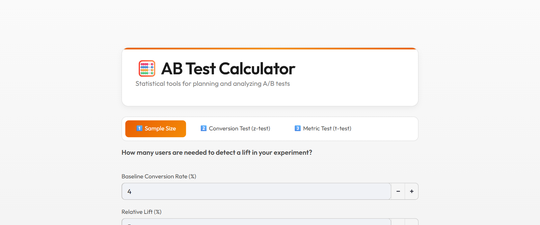 AB Calculator screenshot